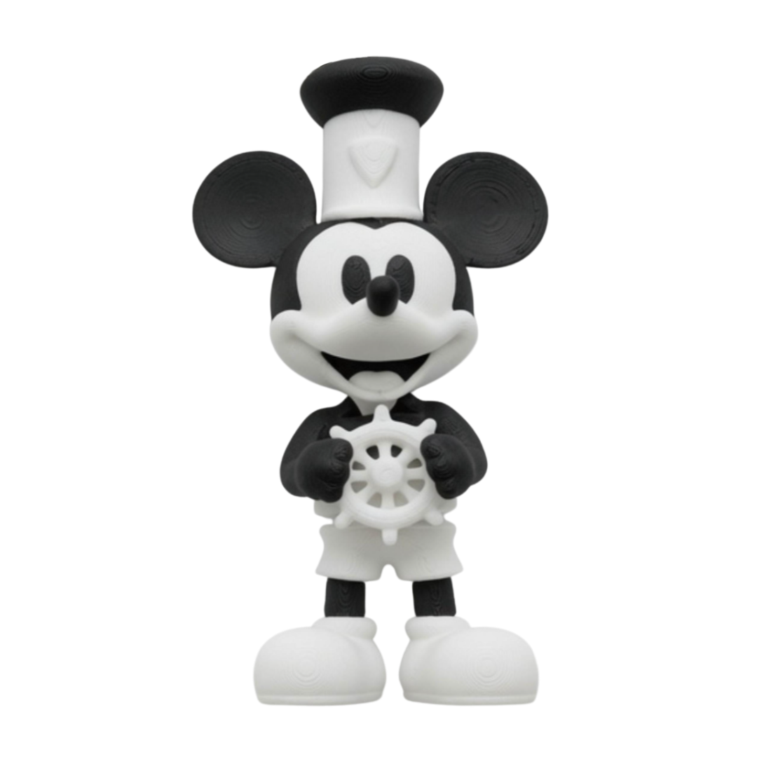 Mini Articulado Mickey Steamboat Willie 3D