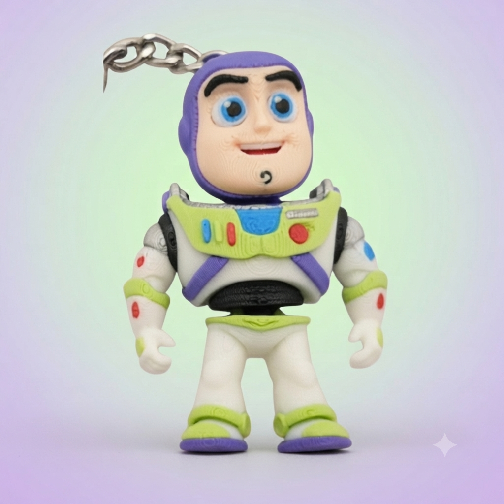 Mini Articulado Buzz Lightyear 3D - Toy Story