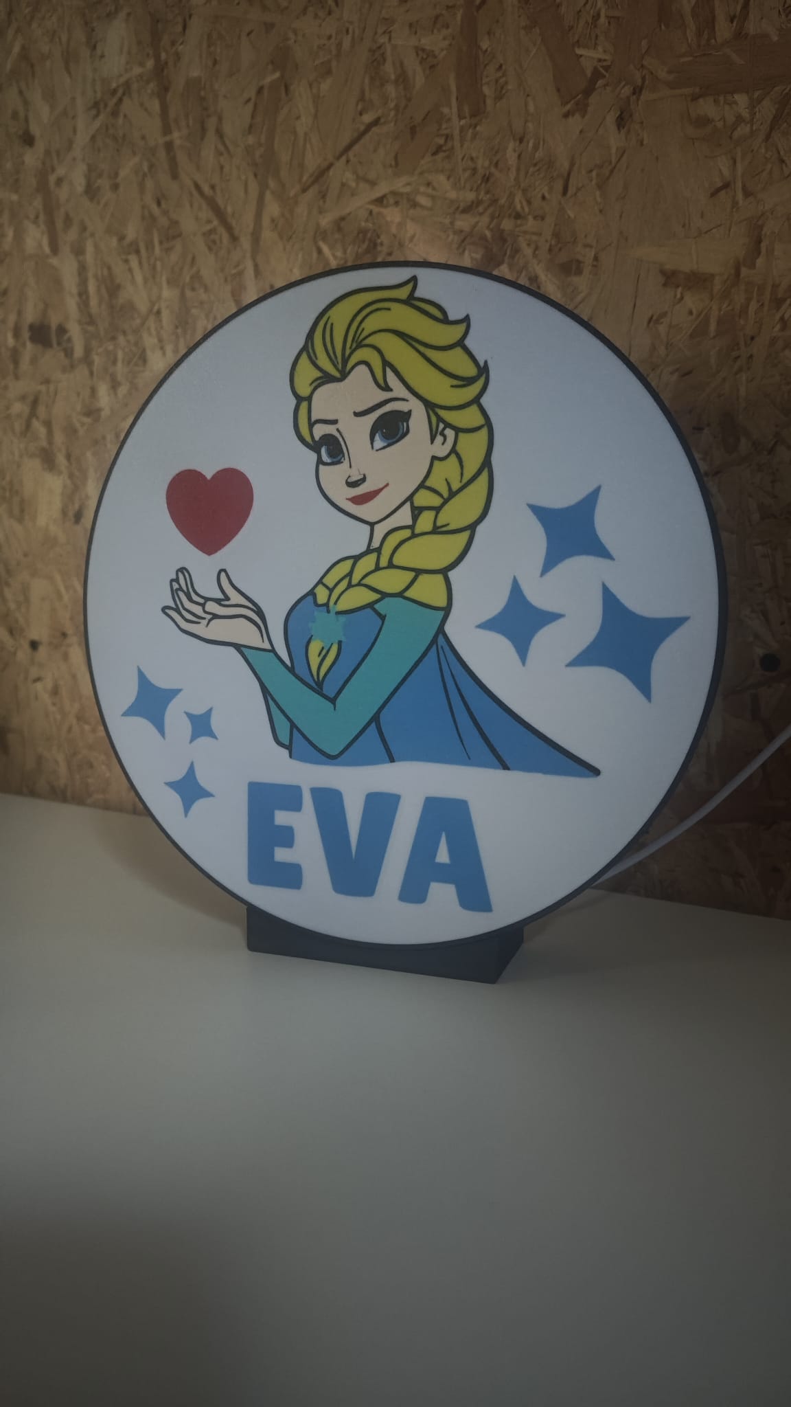 Luminária Frozen (Elsa)