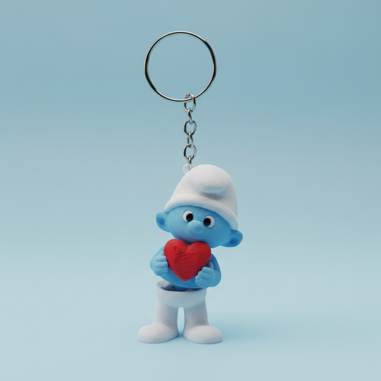 Packshot Smurf - Fundo Azul