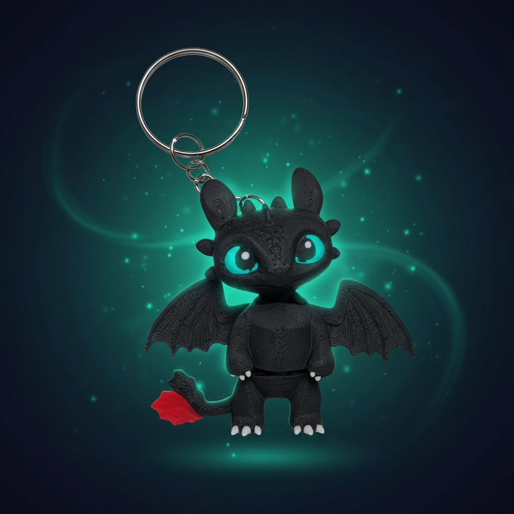 Porta-chaves Toothless