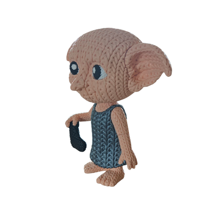 Dobby - Boneco 3D Estilo Crochet