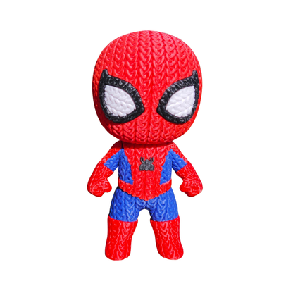 Spider-Man - Boneco 3D Estilo Crochet