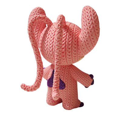 Angel - Boneco 3D Estilo Crochet