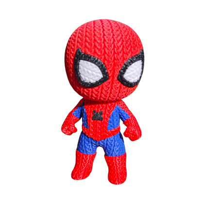 Spider-Man - Boneco 3D Estilo Crochet