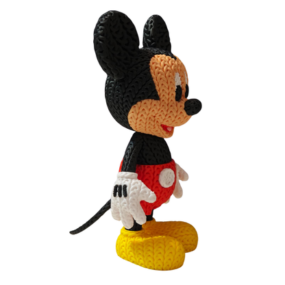 Mickey Mouse - Boneco 3D Estilo Crochet