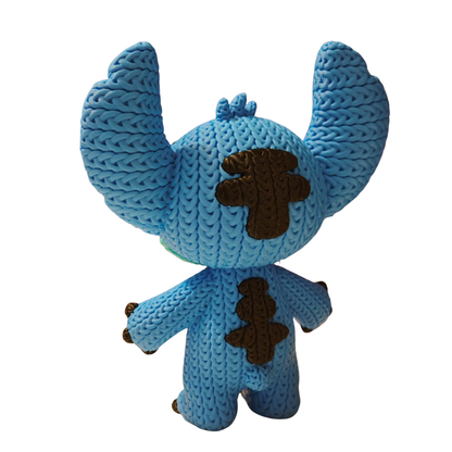 Stitch - Boneco 3D Estilo Crochet