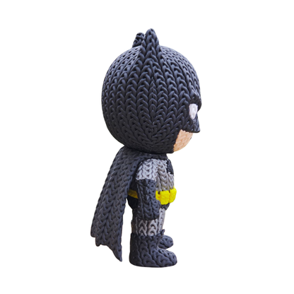 Batman - Boneco 3D Estilo Crochet