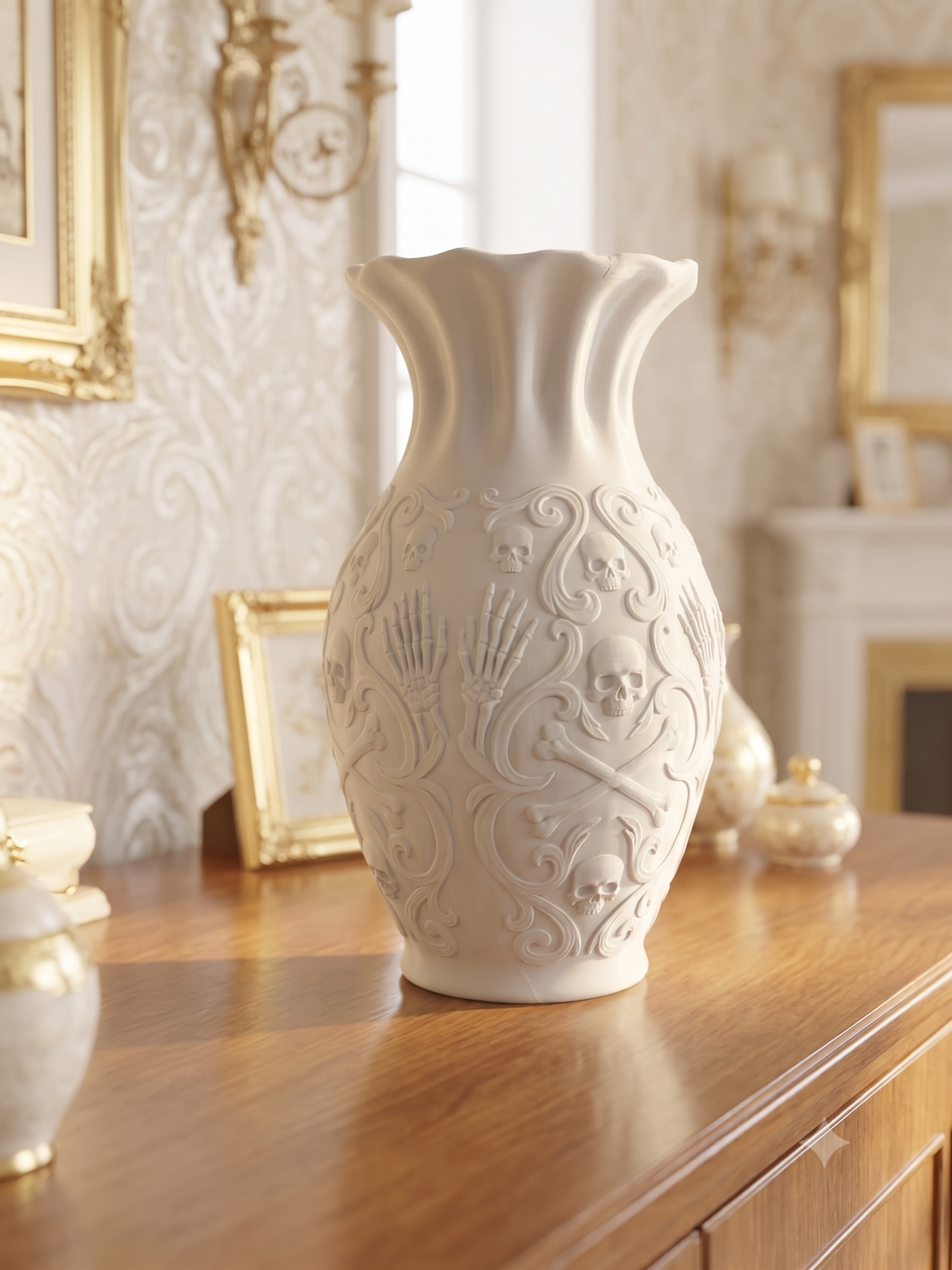 Jarra Decorativa Gótica 3D