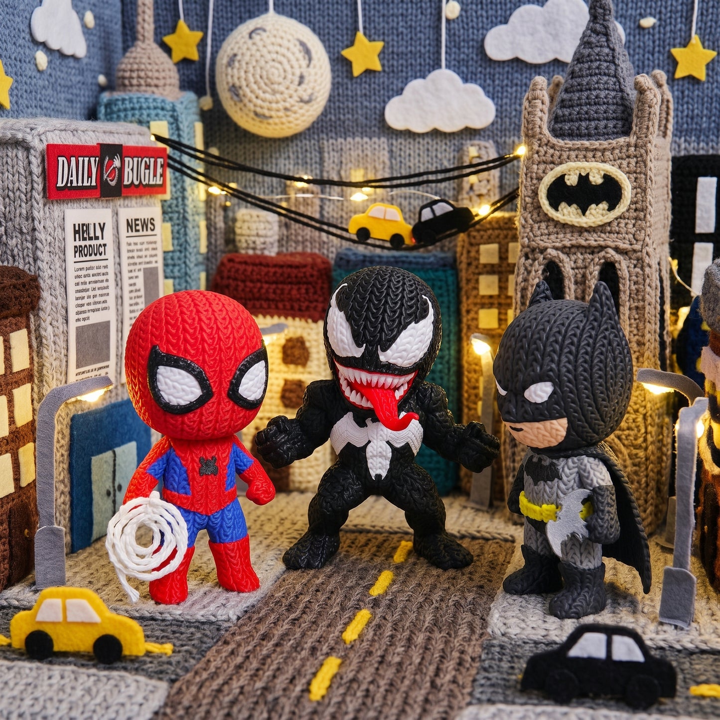Coleção Super-Heróis e Vilões 3D