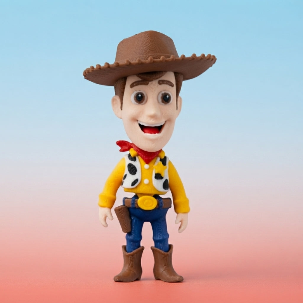Mini Articulado Woody 3D - Toy Story