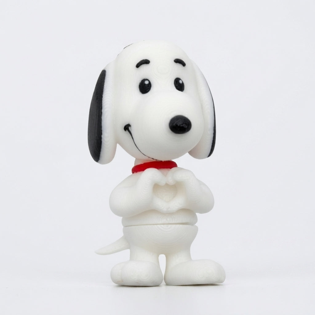 Mini Articulado Snoopy 3D - Peanuts
