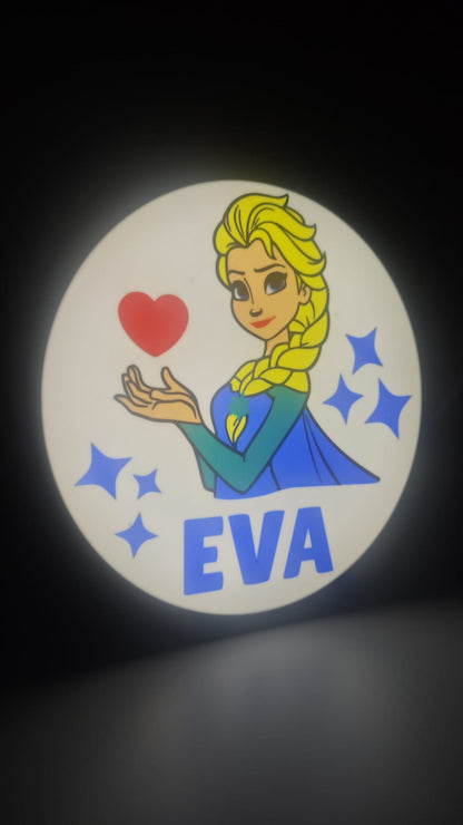 Luminária Frozen (Elsa)