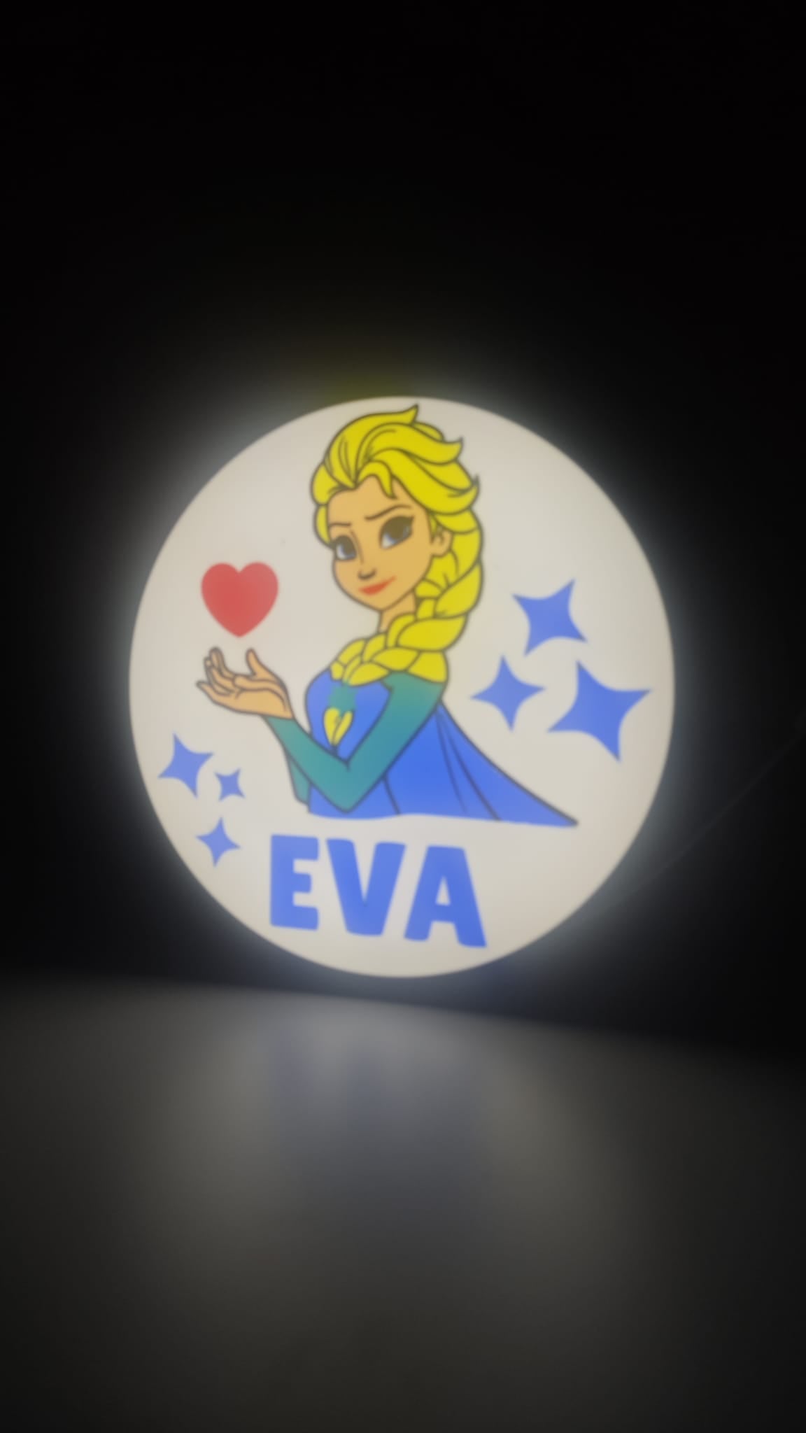 Luminária Frozen (Elsa)