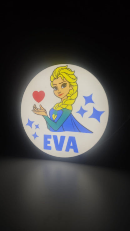 Luminária Frozen (Elsa)