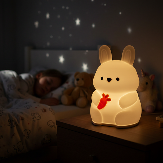 Candeeiro Coelho - Quarto Noturno