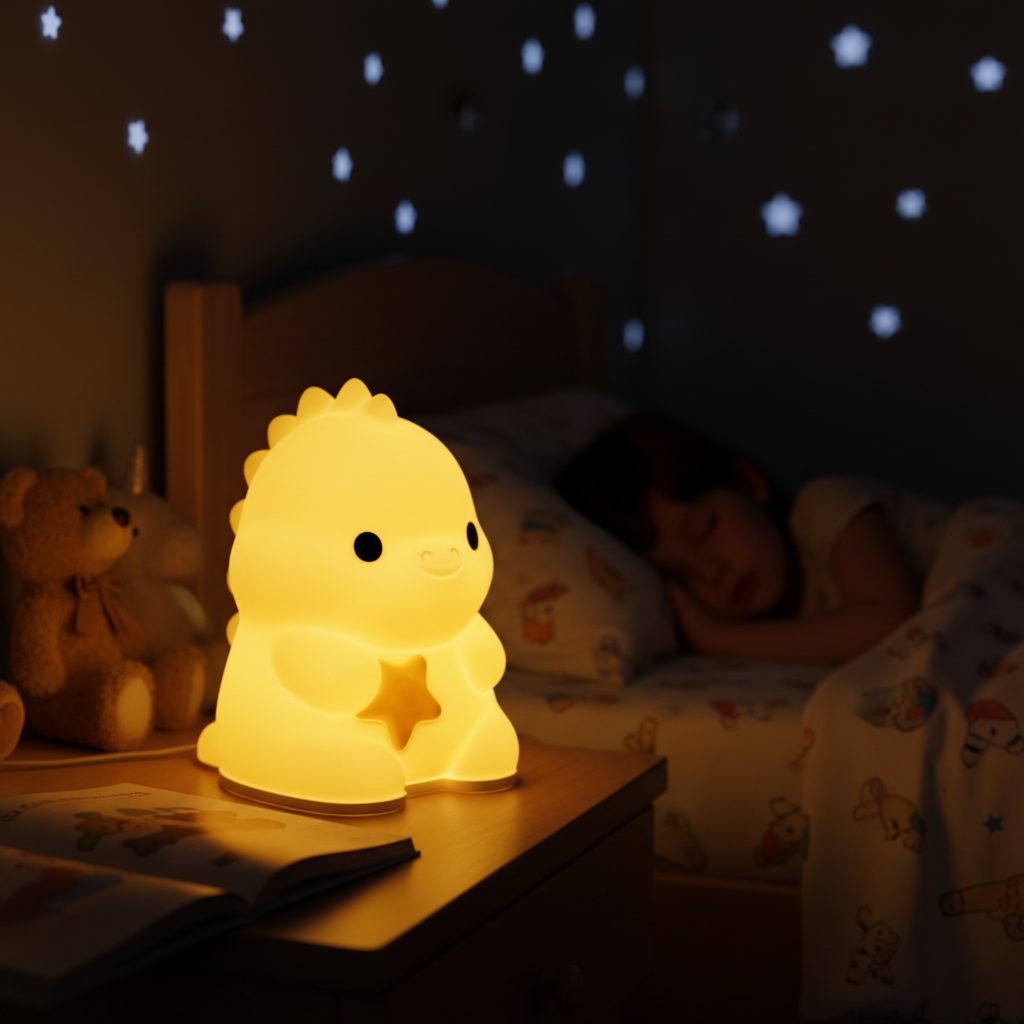 Candeeiro Dinossauro - Quarto Noturno