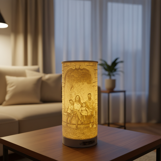 Candeeiro Personalizado - Ambiente Sereno