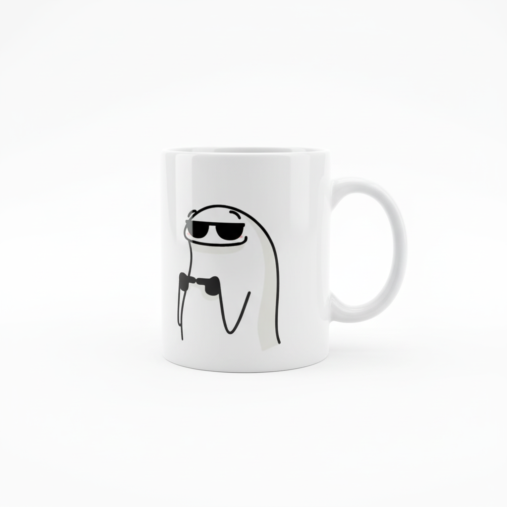 Caneca Blob Gravata - versão profissional