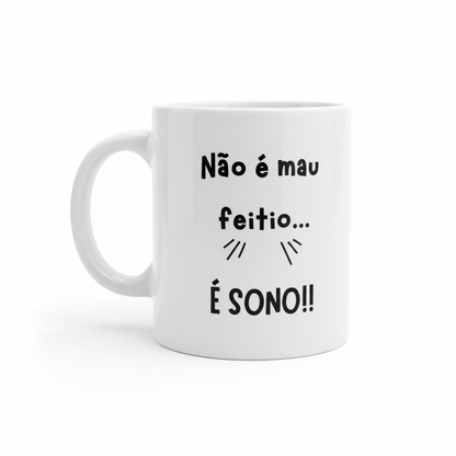 Caneca "Não é mau feitio" - versão profissional