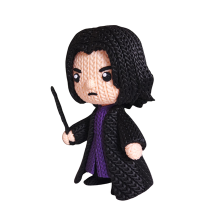 Professor Snape - Boneco 3D Estilo Crochet