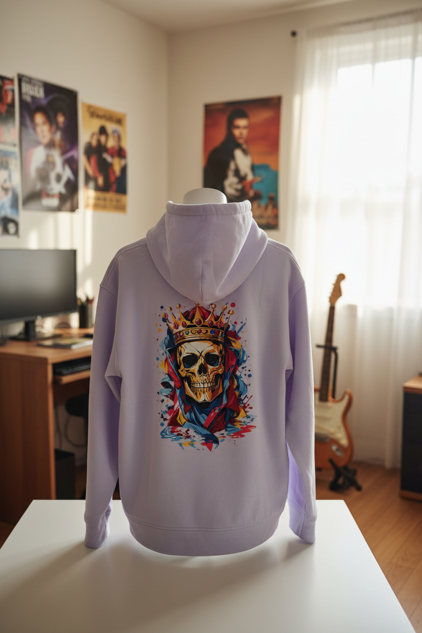 Hoodie costas completas - quarto