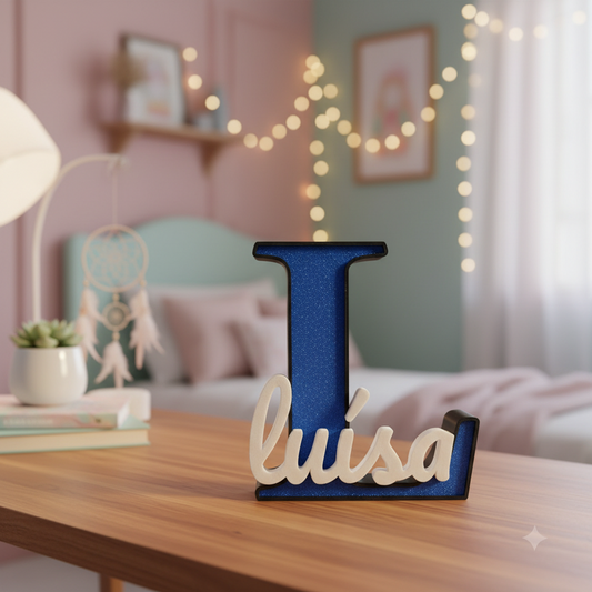 Letras Decorativas com Nome (3 cores)