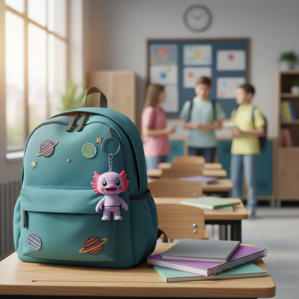 Lifestyle Axolotl Mochila Escolar 1:1