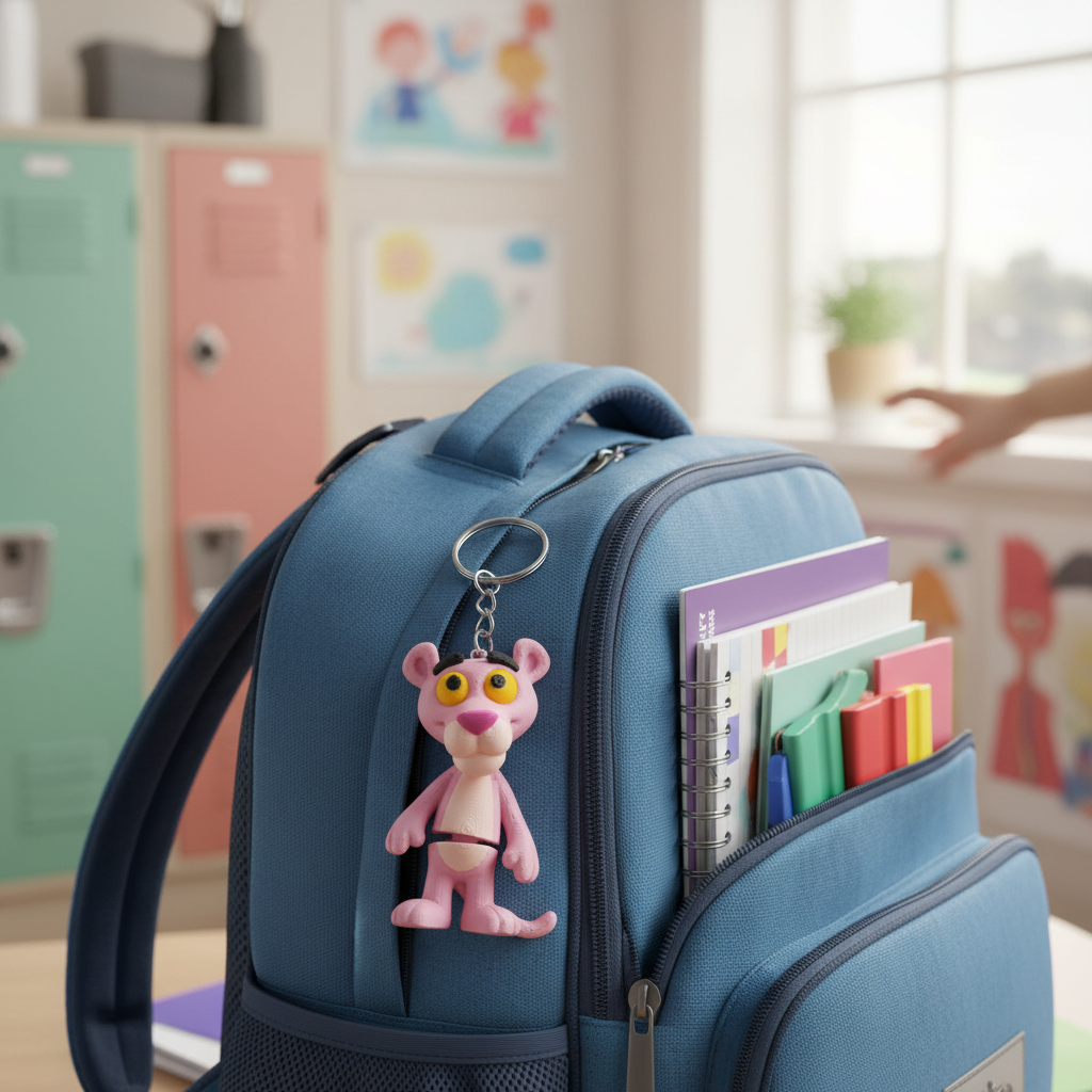 Lifestyle Pantera Cor-de-Rosa Mochila
