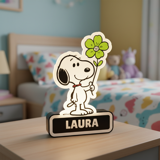 Luminária Snoopy LAURA - Quarto