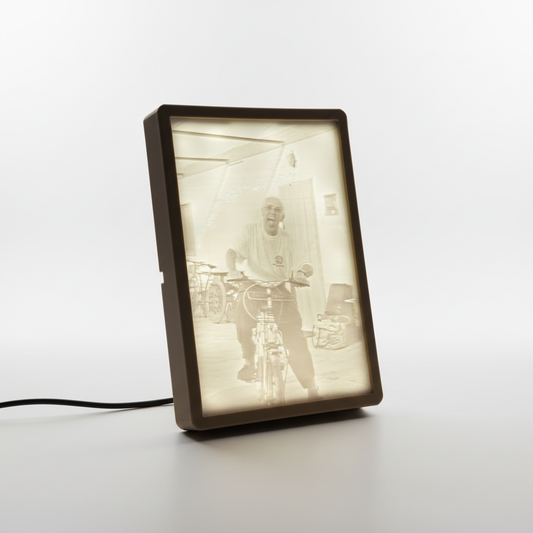 Moldura lithophane ângulo lateral - packshot