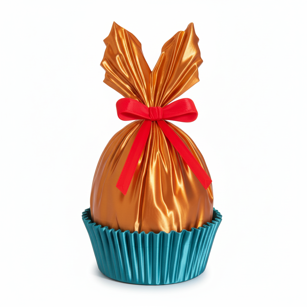 Ovo Páscoa laranja - close-up