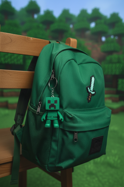 Porta-chaves Creeper 3D - Minecraft