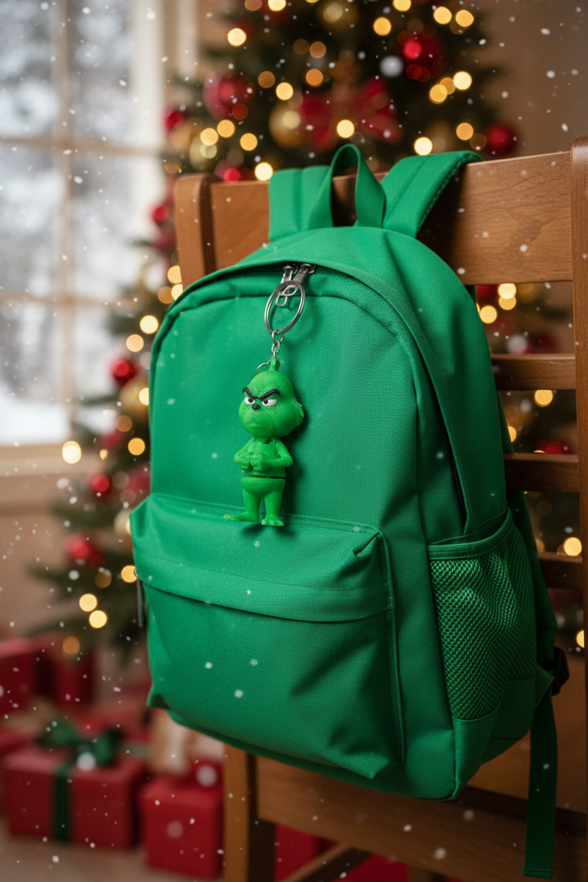 Porta-chaves Grinch 3D
