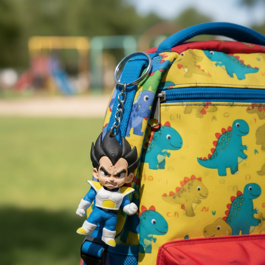 Porta-chaves Vegeta mochila 1:1
