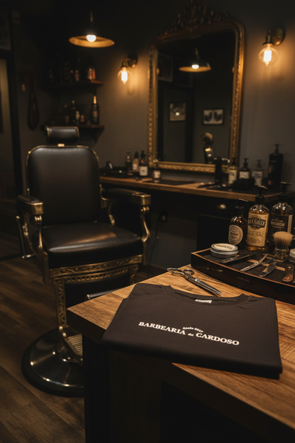 T-shirt Barbearia do Cardoso