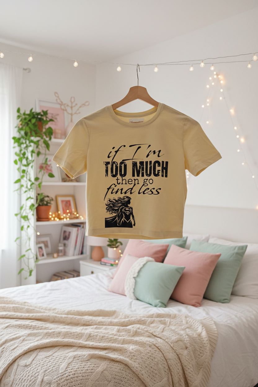 T-shirt quarto de mulher